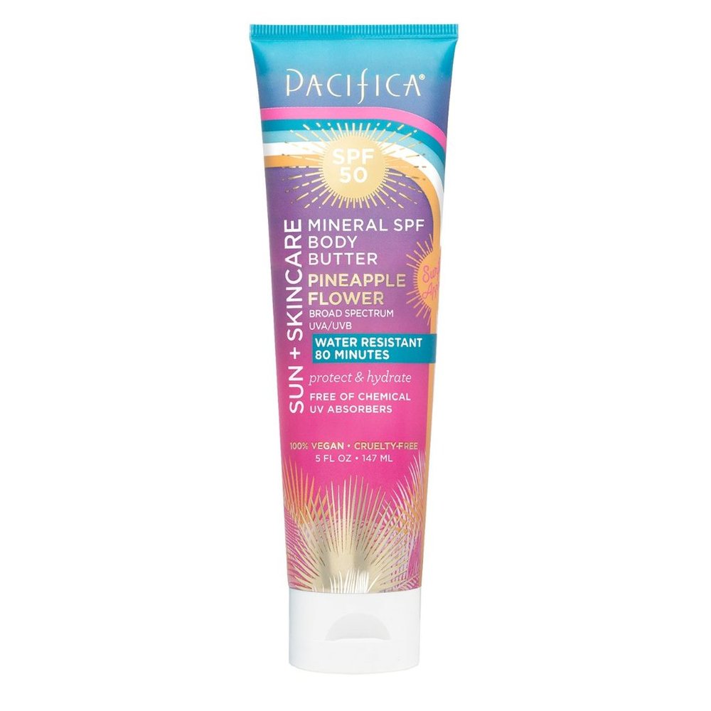 Pacifica Mineral SPF 50 Body Butter Pineapple
